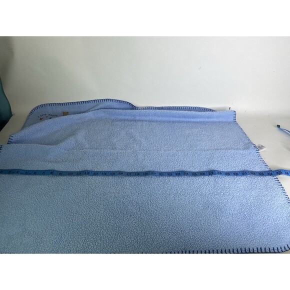Baby Connection I Love Daddy Blue Baby Blanket Bear in Car Fleece Security Lovey - Picture 8 of 10